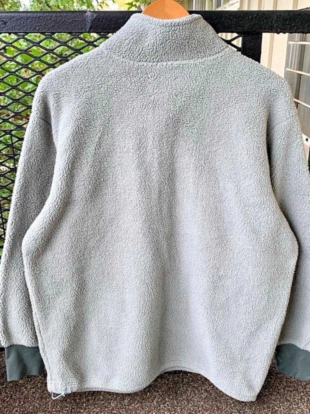 Aerie Offline by Aerie fleece pullover Quarter Zip Fleece Gray Size Medium - Picture 2 of 6